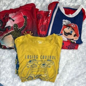 Carter's Kids Pajama Sets - Red, Blue, Yellow